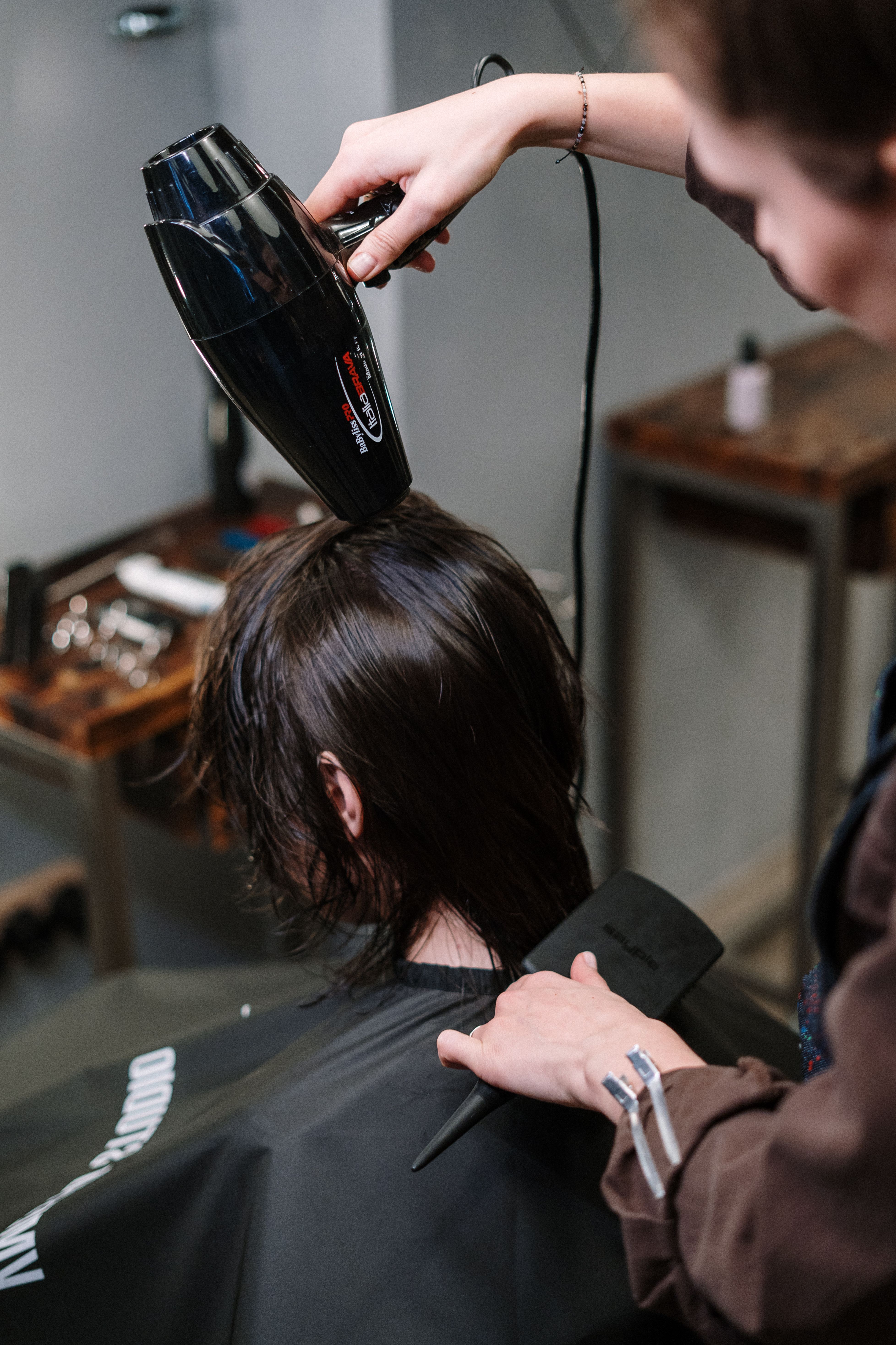 Piega capelli in salone